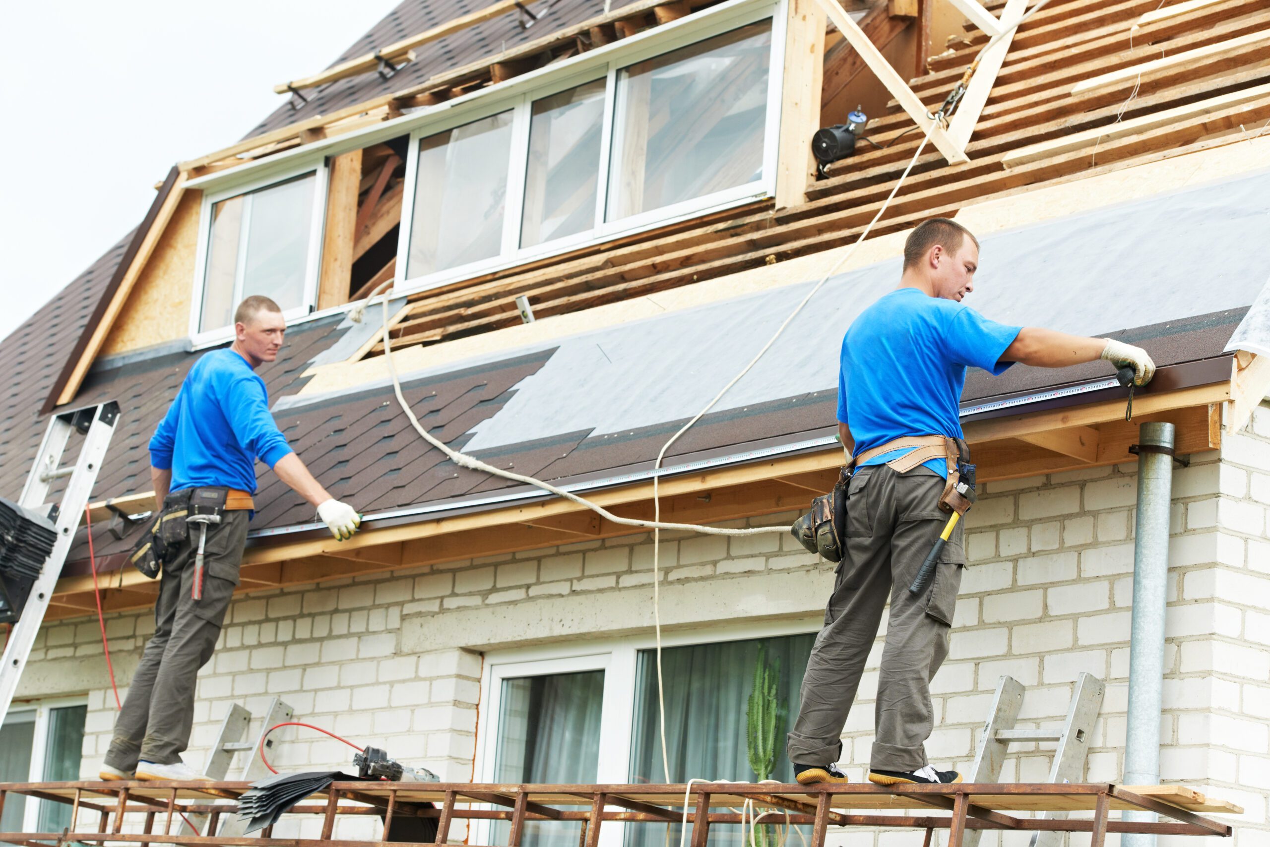 roofing work