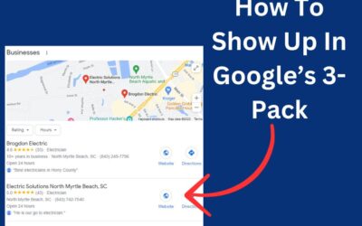 The Power of Google’s 3-Pack: How to Optimize Your Web Presence for Local Ranking